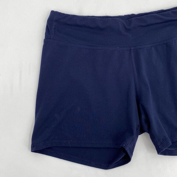 All in Motion Target Activewear Bike Shorts Navy Blue Elastic size XXL 18 - Picture 2 of 4
